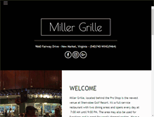 Tablet Screenshot of millergrille.com